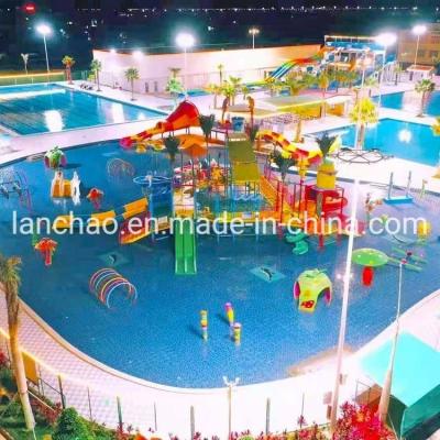China Customized Water Park Playgrounds Equipment Fiberglass Water House Slide for sale
