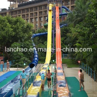 China Entertainment Insane Water Slides For Aqua Park Thrilling LANCHAO for sale