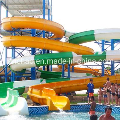 China                  Commercial Fiberglass Tube Water Slide for Water Park              for sale
