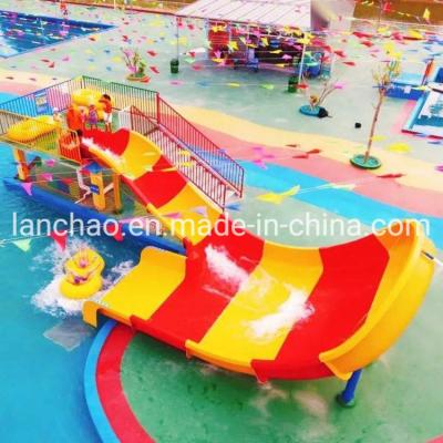 China LANCHAO-WS11 Amusement Park Water Slide Equipment Famiy Water Slide for sale