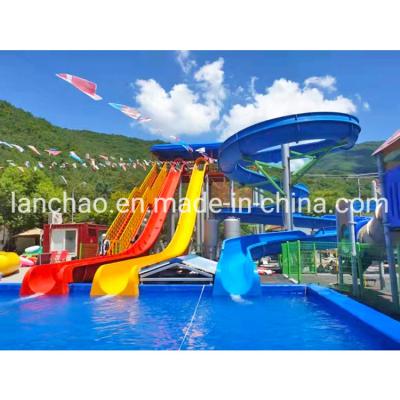 China High Speed Amusement Park Water Slide Spiral Tube For Swimming Pool Park for sale