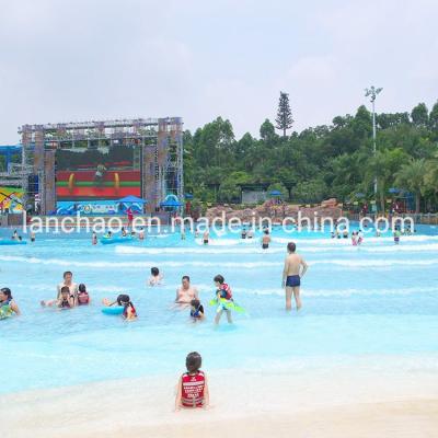 China Artificial Pneumatic Summer Waves 10ft Pool Equipment For Aqua Park for sale