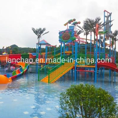China Outdoor Water Park Playgrounds Equipment ISO9001 With Plastic Foam for sale
