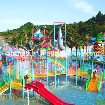 China Amusement Water Park Waterslide For Pool Equipment  LANCHAO for sale