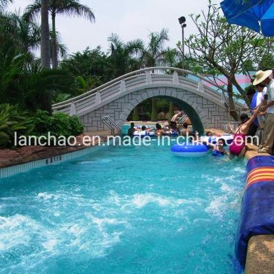 China Artificial Tidal Splash Country Lazy River Machine For Amusement Water Park for sale
