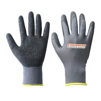 China Flexible Palm Coated Gloves Hand Job Latex Coating Fit Working Gloves for sale