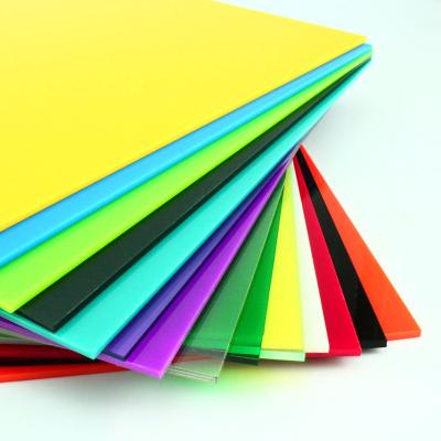 China Acero de acrílico de colores brillantes cortado al tamaño 4x8 15mm 50mm en venta