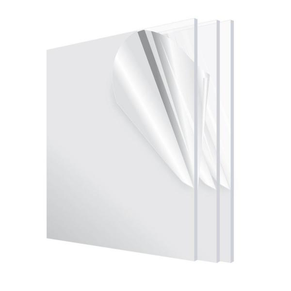 Quality Opaque Quarter Translucent Acrylic Large Plexiglass Sheets 1x2 40mm for sale