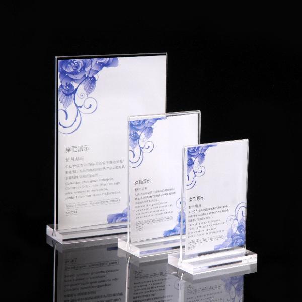 Quality RoHS Multilayer Plastic Acrylic Sheet Plexiglass Brochure Holders Display Stand for sale