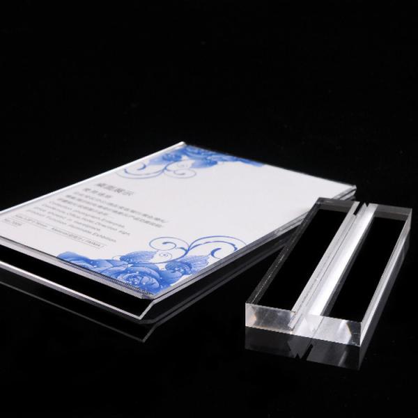 Quality RoHS Multilayer Plastic Acrylic Sheet Plexiglass Brochure Holders Display Stand for sale