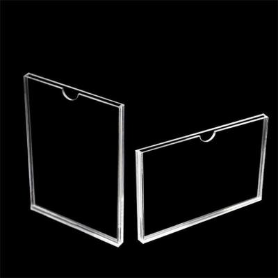 Quality Lightweight A3 Plastic Acrylic Sheet Data Display Sign Holder 5x7 for sale