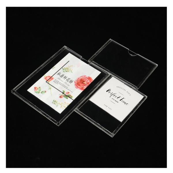 Quality Lightweight A3 Plastic Acrylic Sheet Data Display Sign Holder 5x7 for sale