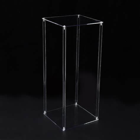 Quality Custom Perspex Acrylic Flower Pedestal Stand Display 80cm for sale