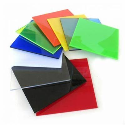 China Colored Engraving Name Card Plastic PMMA Organic Glass Acrylic Board for Laser Cutting for sale