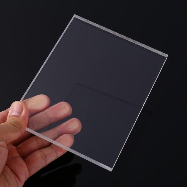 Quality Raw Lucite PMMA Clear Cast Frosted Acrylic Panels Glass Lightweight for sale