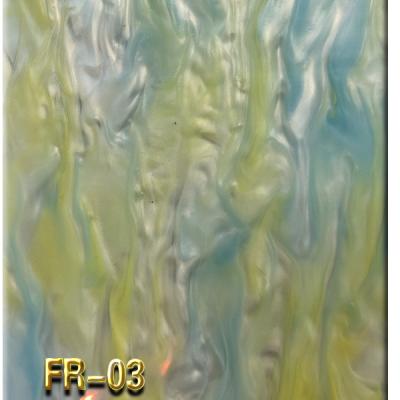 China Laminate Plastic Cast Patterned Acrylic Sheet 24x24 2mm 3mm OEM for sale