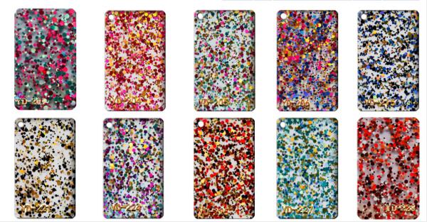 Quality Odm High Glossy Patterned Glitter Acrylic Sheet Plexiglass Panels for sale