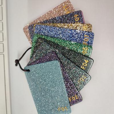China Rainbow Colored Acrylic Glitter Perspex Sheet For Laser Cutting 2mm 12x20 for sale