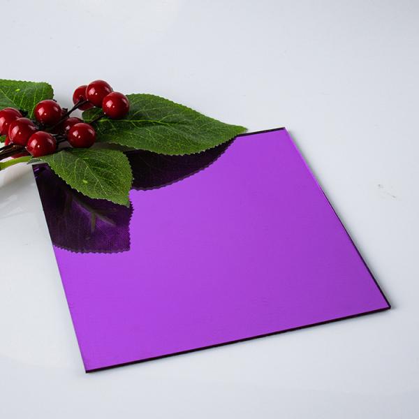 Quality 1.6mm Cast Cutting Plexiglass PMMA Plastic Mirror Sheet Panels Custom for sale