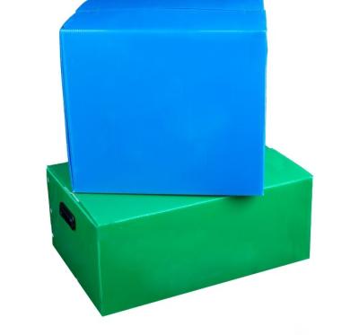 China Foldable Waterproof Polypropylene Plastic Sheet Board Turnover Box for sale