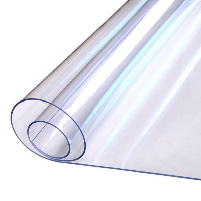 China Ribbed Clear Transparent PVC Sheet Panel Film 6mm Cutting Customized for sale