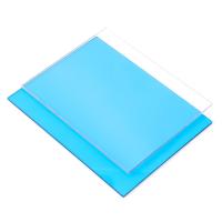 Quality OEM Polycarbonate Plastic Sheets Solid PC Hollow Sheet for Sunshade Roof Canopy for sale