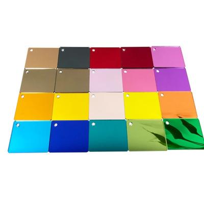 China Colorful Perspex Mirror Acrylic Sheet Cast Plastic 10mm for sale