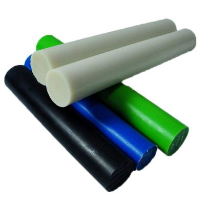 China Extruded Plastic Black PVC Rod High Density Polyethylene Rod OEM for sale