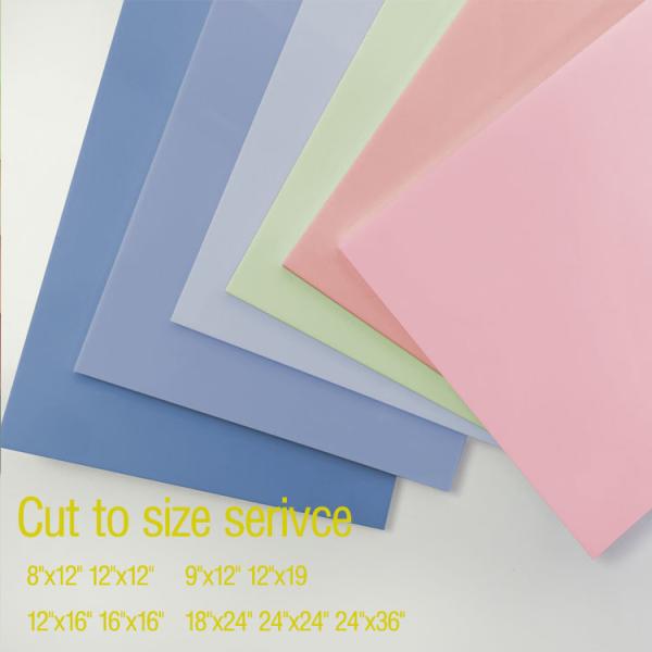 Quality Pastel Acrylic Blanks Coral Candy Rainbow Colour Sublimation Plexiglass Acrylic for sale