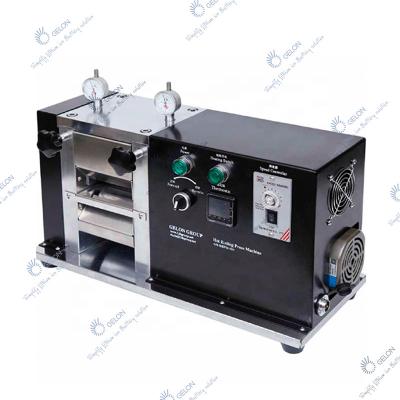 China Battery Electrode Hot Rolling Press Machine 100mm Width For Battery Manufacturing Research Machine for sale