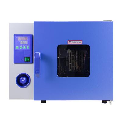 중국 연구실 배터리 연구 생산 장치 빵 굽는 화덕 기계 히팅 챔버 25L/50L 진공 오븐 판매용