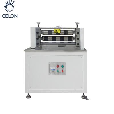 China Semi Automatic Lithium Ion Battery Slitting Cutting Machine Electrode Slitting Machine for sale