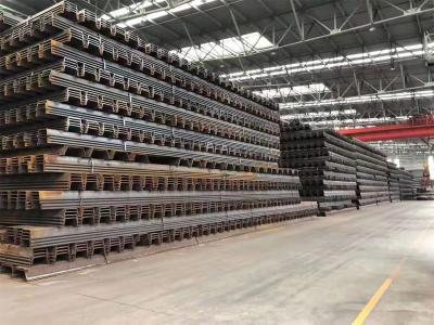 China ISO9001 ASTM S430 S275 U Type Sheet Pile Hot Rolled for sale
