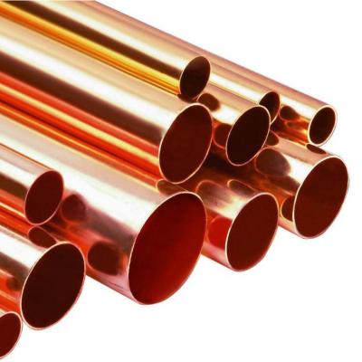 China Seamless Red Copper Pipe Tube ASTM B68 UN Standard for sale