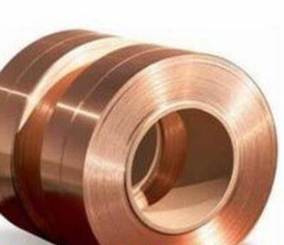 China Qbe1.9Ti Beryllium Copper Alloy Strip 0.2mmx200mm High Strength for sale