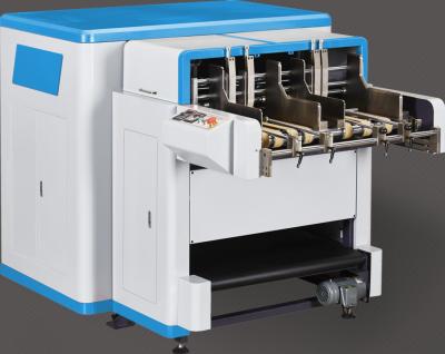 China El acanalar de papel del cartón de Digitaces trabaja a máquina 140X120m m para el papel fino en venta