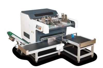 中国 自動堅い箱V溝を作る機械30m/Minボール紙MDFおよび薄いペーパー溝を作る機械 販売のため