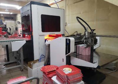 China Christmas Gift Box Making Machine L5989XW3182XH2100mm Rigid Box Paper Gluing Machine for sale