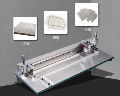 中国 ボール紙のための機械1スロットV溝を作る機械に溝を作る手動Vのタイプ ボール紙 販売のため