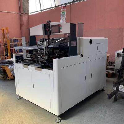 China Canto automático da caixa LS-T430 de papel que cola a máquina para a caixa do chá do presente à venda