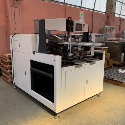 China Multifunctional Box Corner Pasting Machine For Pasting Rigid Box Four Corners at one time for sale