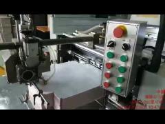 Automatic Rigid Box Wrapping Machine 3.3Kw/220V For Perfume Cosmetic Boxes