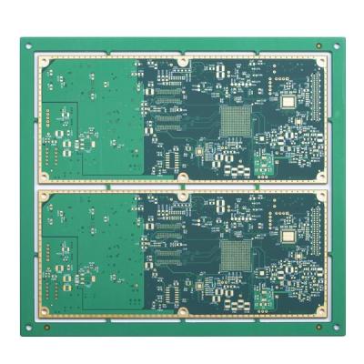 Chine ISO9001, IATF16949 a approuvé soldermask de vert de carte PCB de côté d'usine de Shenzhen le double à vendre