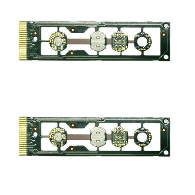 China 0.8mm Single Layer Rigid Flex PCB Quick Turn 0.5oz Laser Prototyping for sale