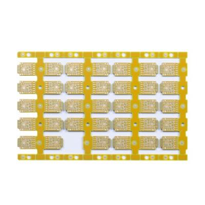 China 0.8mm 4 Layer HDI PCB Board Yellow Color 1OZ Finished Immersion Gold for sale
