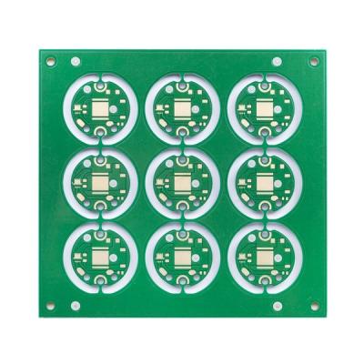 China Lightweight Aluminum PCB Board Green Solder Mask Led Light Pcb Board 3.0mm for sale