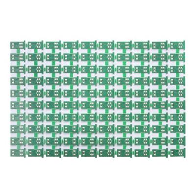Chine Panneau à simple face ultra mince vert 10mil de carte PCB de carte PCB du masque FR4 de soudure à vendre
