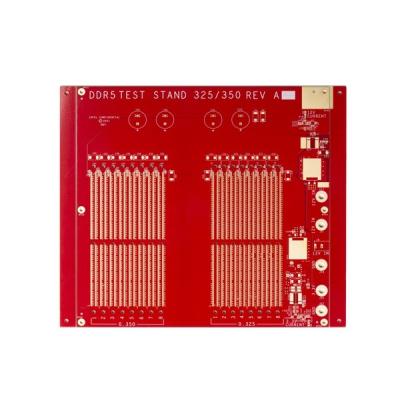 China Red Solder Mask Quick Turn PCB Boards Rapid Prototype 2.4mm 4 Layer for sale