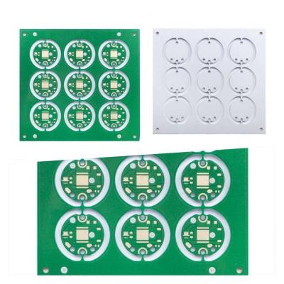 Chine Carte électronique en aluminium à simple face de carte PCB de lumière de LED 3.0mm 2oz à vendre