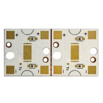 China Immersion Gold Copper PCB Board Double Sided 3.2mm CU FR4 White Solder for sale